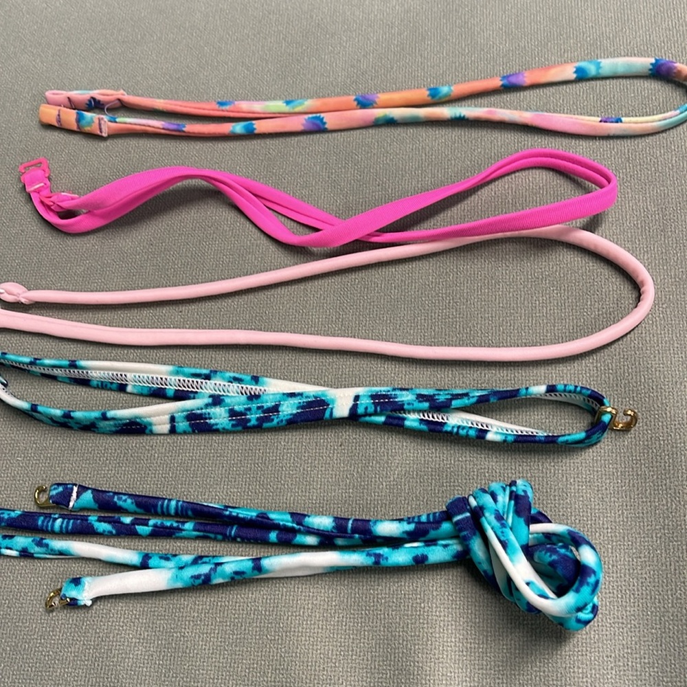 SET OF 6 ASSORTED STRAPS FOR VICTORIA’S SECRET SWIMSUITS